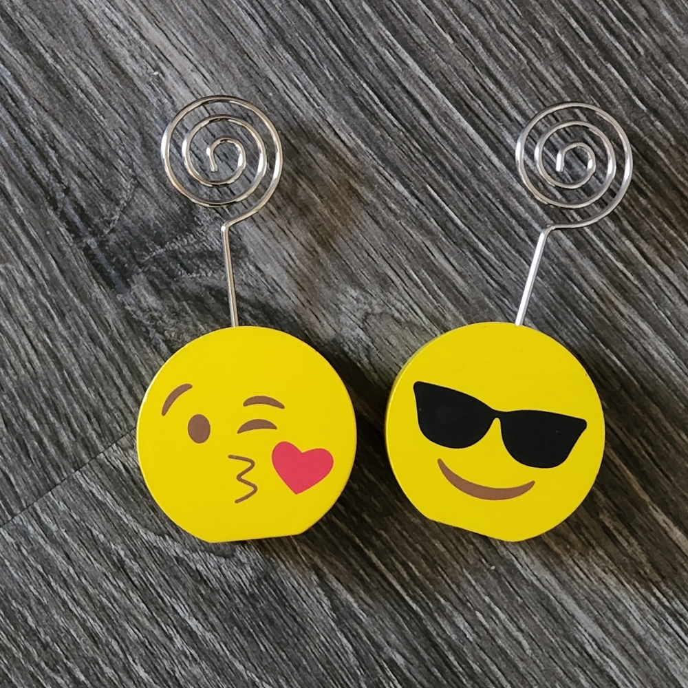 Fujifilm Instax Polaroid photo emoji holder stands